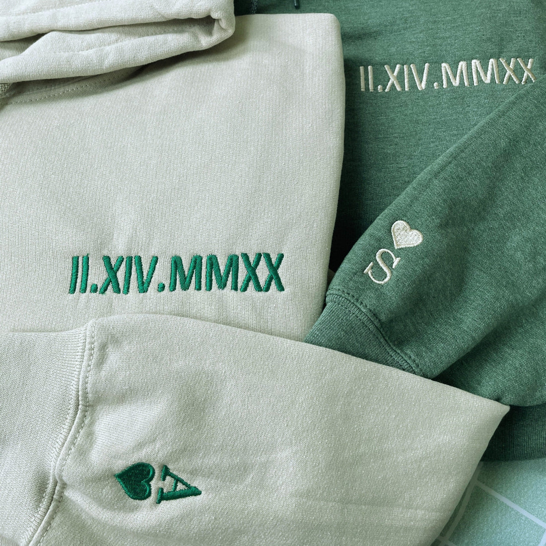 Personalized Roman Numeral Anniversary Sweatshirt or Hoodie, Unique Gift for Anniversary