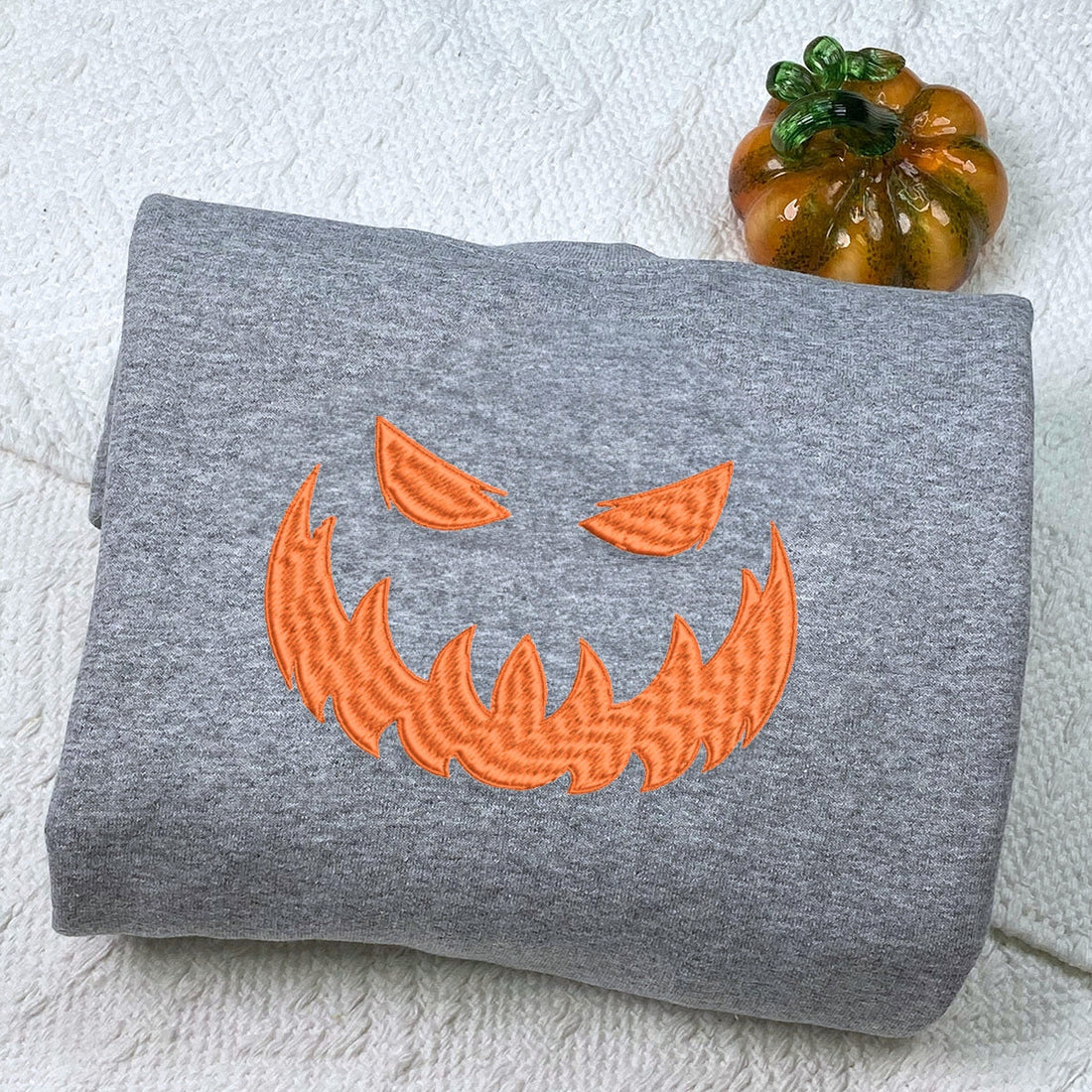 Jack Oâ€™Lantern Halloween Scary Sweatshirt, Hoodie Embroidered