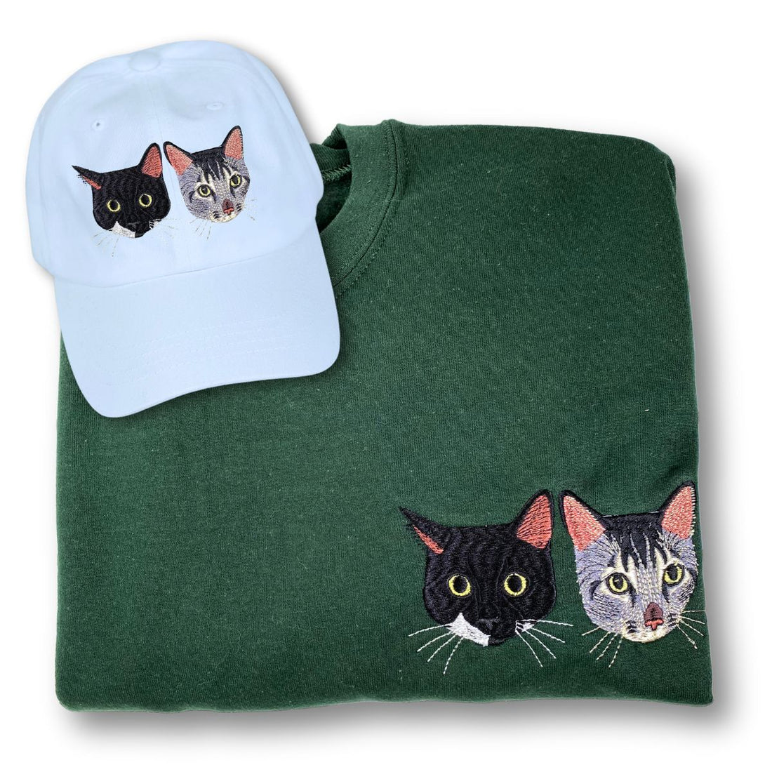 Cat Loverâ€™s Cozy Combo: Sweatshirt & Matching Hat Set