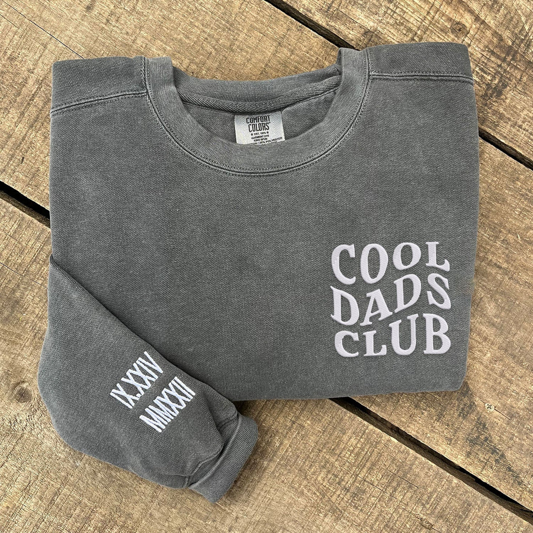 Comfort ColorÂ® Custom Embroidered Cool Dads Club Shirt