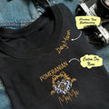 Custom Embroidered Pomeranian Shirt