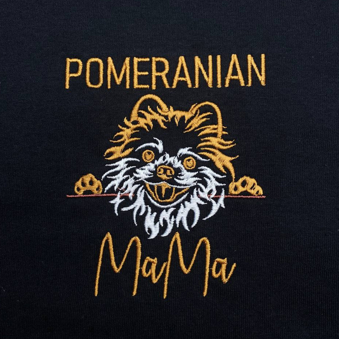 Custom Embroidered Pomeranian Shirt