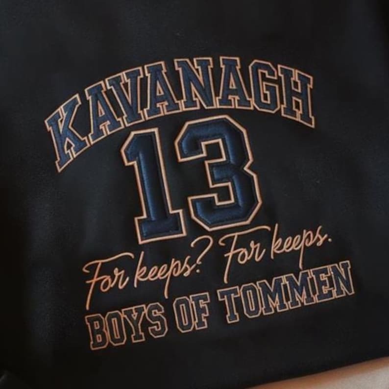 Custom Vintage Boys of Tommen Embroidered Sweatshirt, Tommen College Crewneck, Custom Couple Sweatshirt, Binding 13, Keeping 13 Sweatshirt