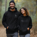Custom Embroidered Angry Couple Matching Hoodies for Couples