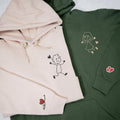Custom Embroidered Better Together Matching Hoodies for Couples