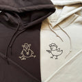 Custom Embroidered Chick Sherrifs Matching Hoodies for Couples