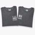 Custom Embroidered If Lost Return to Babe Matching T-shirts for Couples