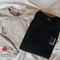 Custom Embroidered Love Switch Matching Hoodies for Couples