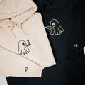 Custom Embroidered Need a Light Stoner Ghosts Matching Hoodies for Couples