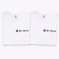 Custom Embroidered Spotify Code T-shirts for Couples
