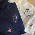 Custom Embroidered Taco or Bread Matching Hoodies for Couples