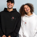 Custom Embroidered Take My Love Matching Hoodies for Couples