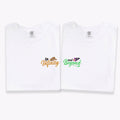 Custom Embroidered To Infinity And Beyond Matching T-shirts for Couples