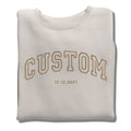 Custom Embroidered Sweatshirt, Make Your Own Hoodie for Women Men