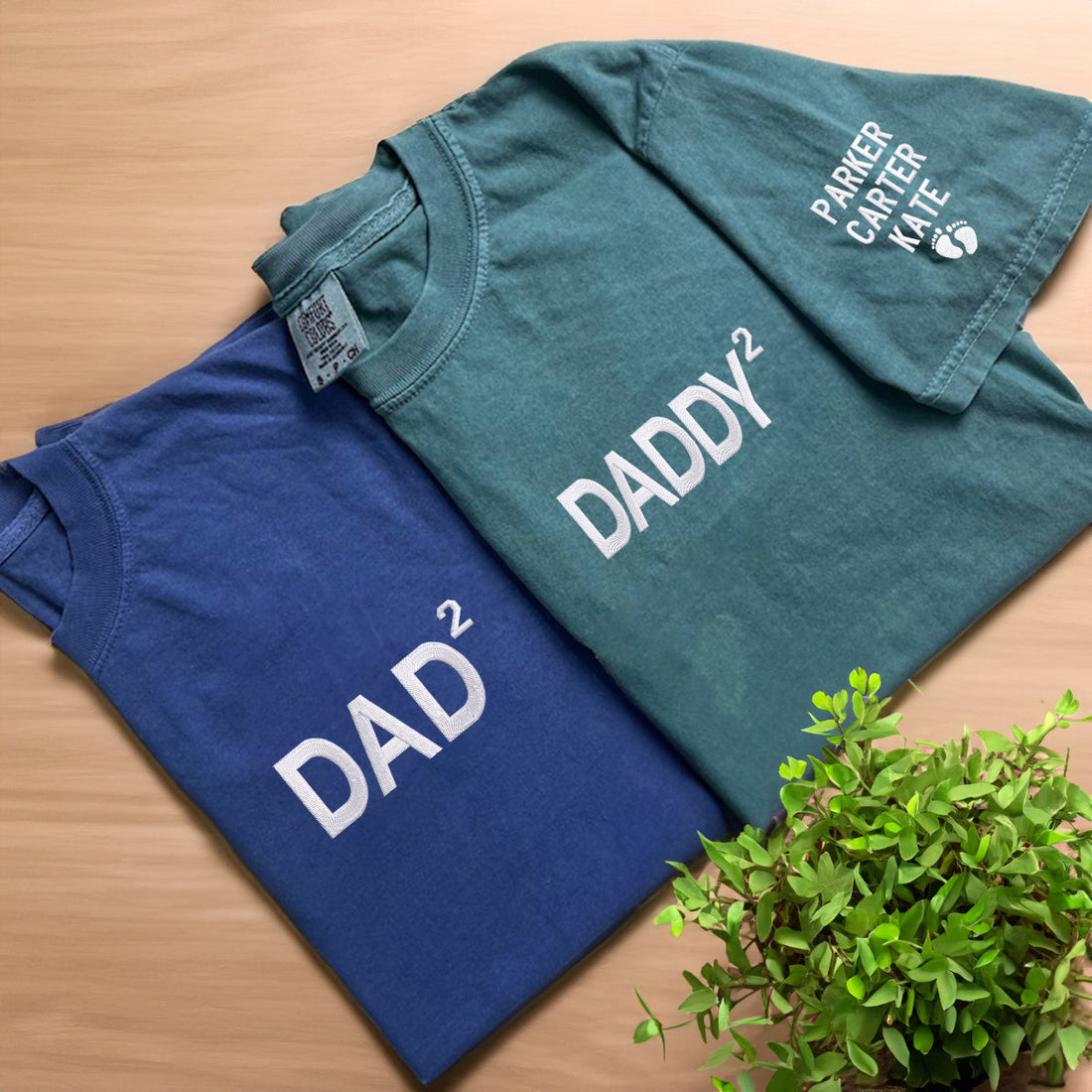 Custom Comfort ColorÂ® Embroidered Dad 2 Shirt
