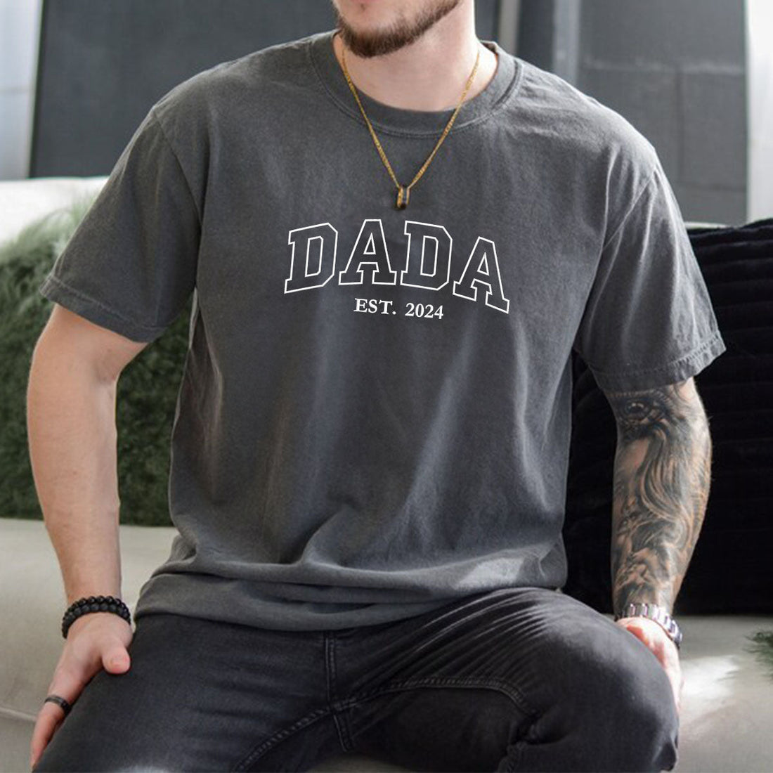 Comfort ColorÂ® Embroidered Dada Shirt