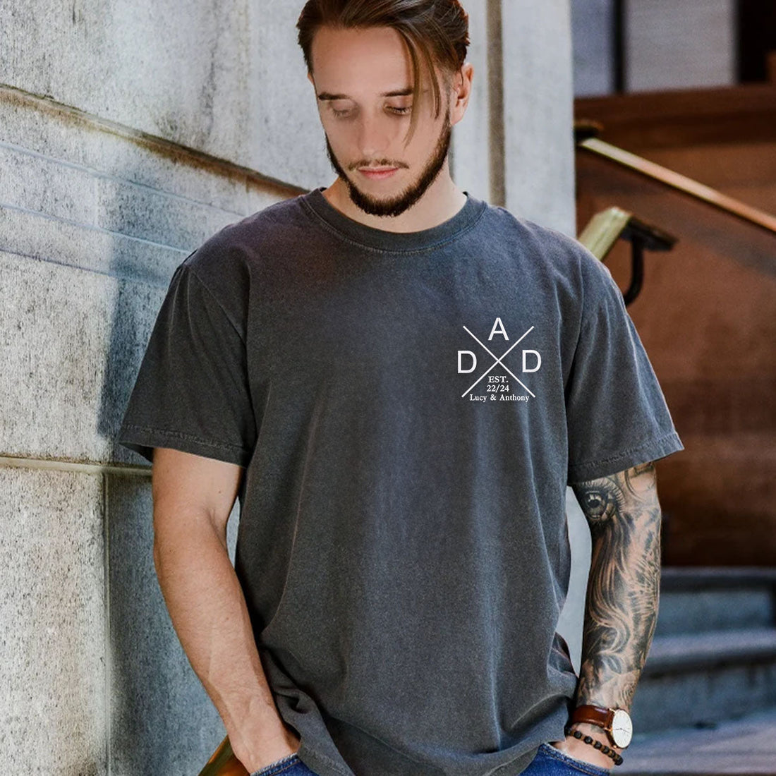 Comfort ColorÂ® Embroidered Dad Shirt