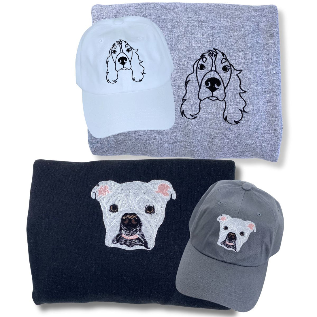 Dog Loverâ€™s Dream Set: Sweatshirt, Hat & Tote Bag Trio