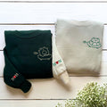 Custom Embroidered Frog Skateboards Matching Sweatshirt or Hoodie
