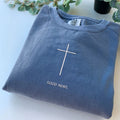 Comfort ColorÂ® Embroidered Good News Sweatshirt