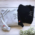 Custom Embroidered But I Love You So I Love You So Matching Sweatshirt or Hoodie