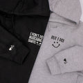 I Don't I Do Matching Shirts, Funny Couples Custom Embroidered Matching Hoodies For Couples
