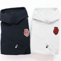 I Wish You Were Here Custom Embroidered Matching Hoodies For Couples