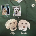 Labradoodle Sweatshirt or Hoodie, Custom Embroidered Gift from Photo Name