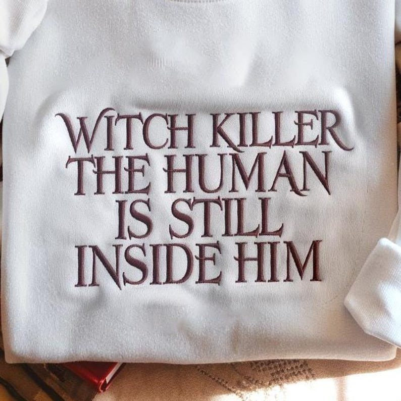 Manon Blackbeak Throne of Glass Embroidered Sweatshirt, Throne of Glass Merch, Terrasen Shirt, The Thirteen Sweater, TOG Inspired Sweatshirt