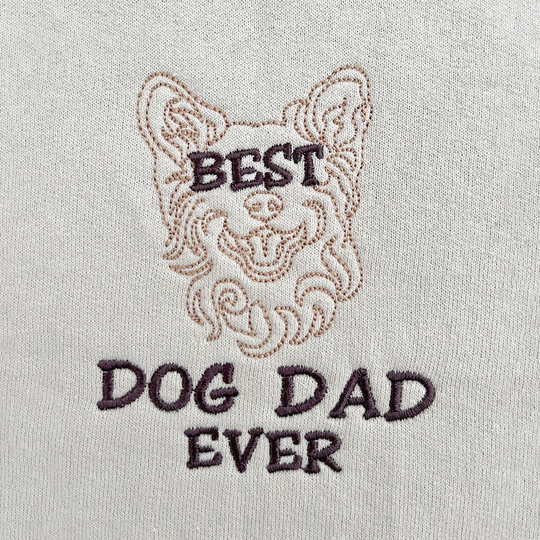 Personalized Best Corgi Dog Dad Ever Shirt Embroidered Collar, Custom Shirt with Dog Name, Best Gifts For Corgi Lovers
