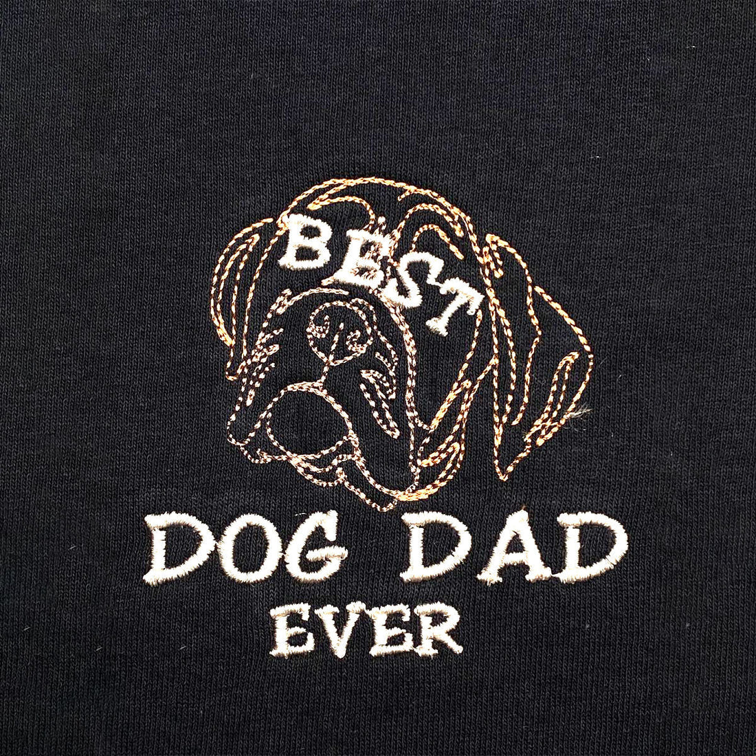 Personalized Best Boxer Dog Dad Ever Embroidered Collar Shirt, Custom Shirt with Dog Name, Best Gifts For Boxer Lovers