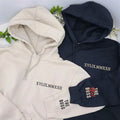 Embroidered The Boss & The Real Boss Matching Hoodie or Sweatshirt