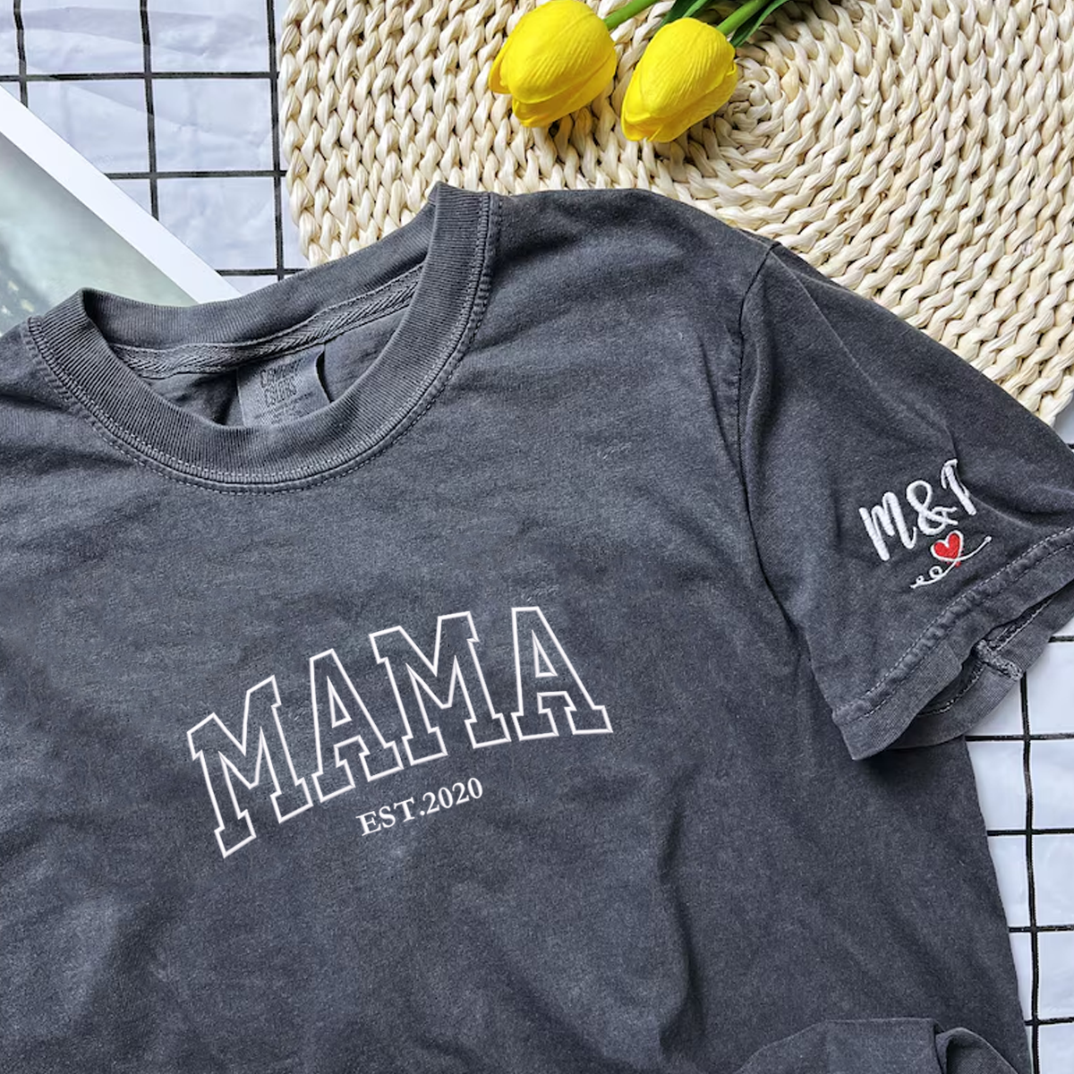 Comfort ColorÂ® Embroidered Mama Shirt
