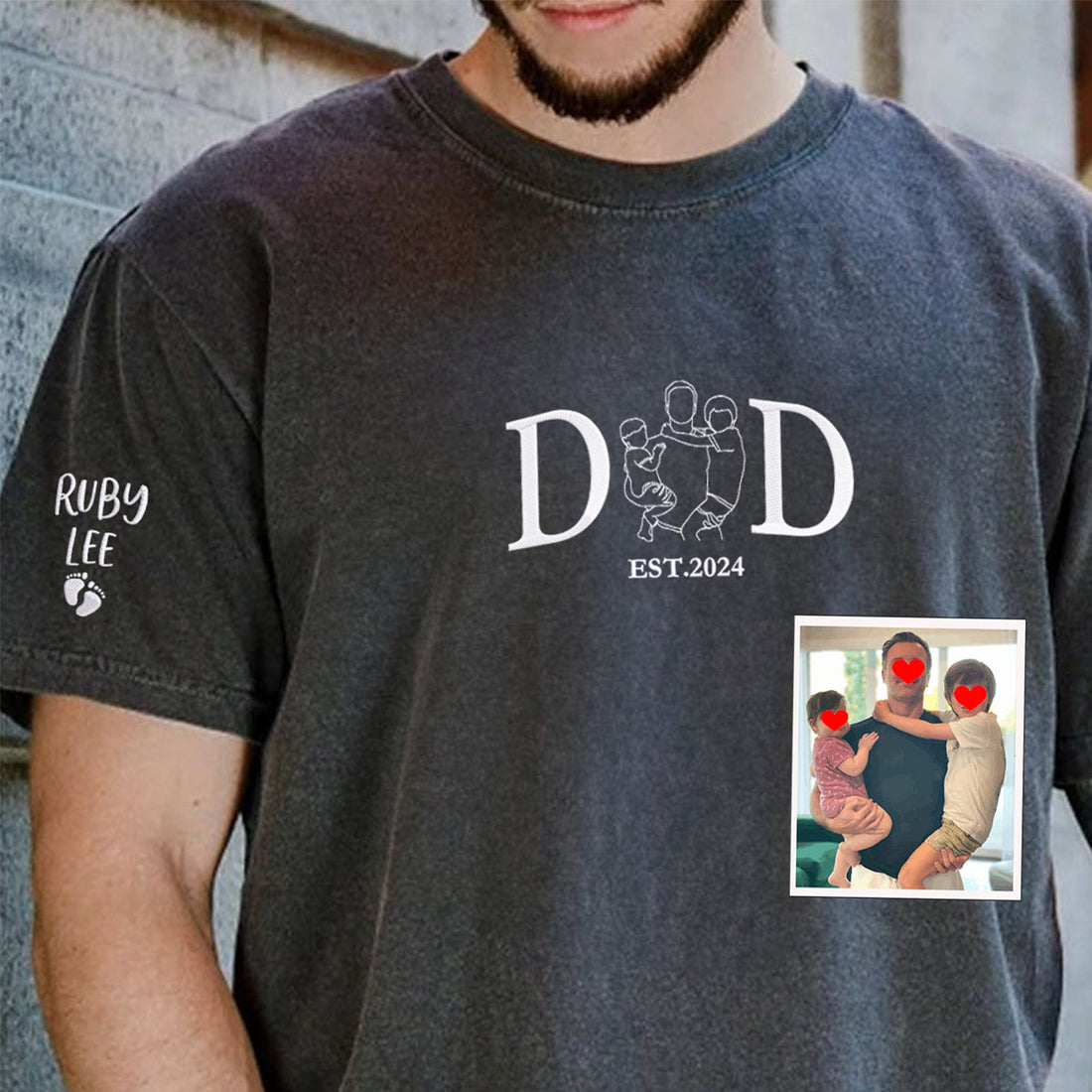 Comfort ColorÂ® Custom Embroidered Cool Dad Shirt