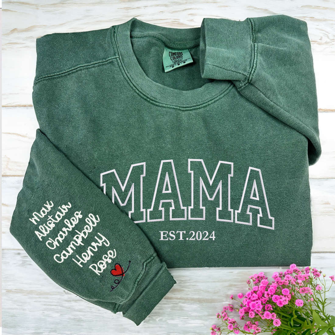 Comfort ColorÂ® Embroidered Mama Shirt