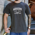 Comfort ColorÂ® Embroidered Awesome Dad Shirt