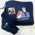Custom Embroidery Hoodie, Sweatshirt with Your Favorite Photo