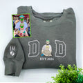 Comfort ColorÂ® Embroidered Dad Est Shirt