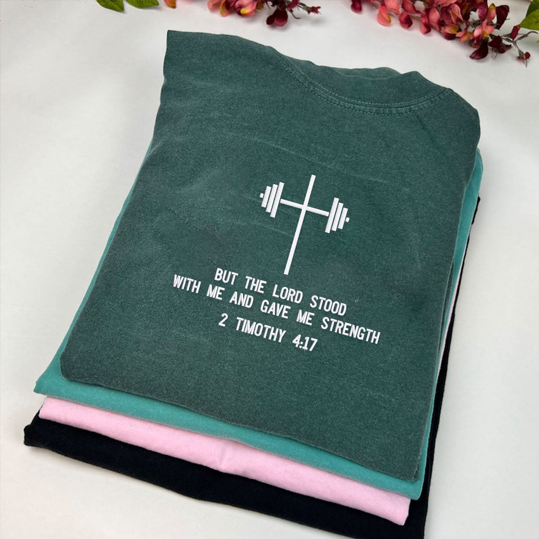 Comfort ColorÂ® Embroidered Christian Gym Shirt