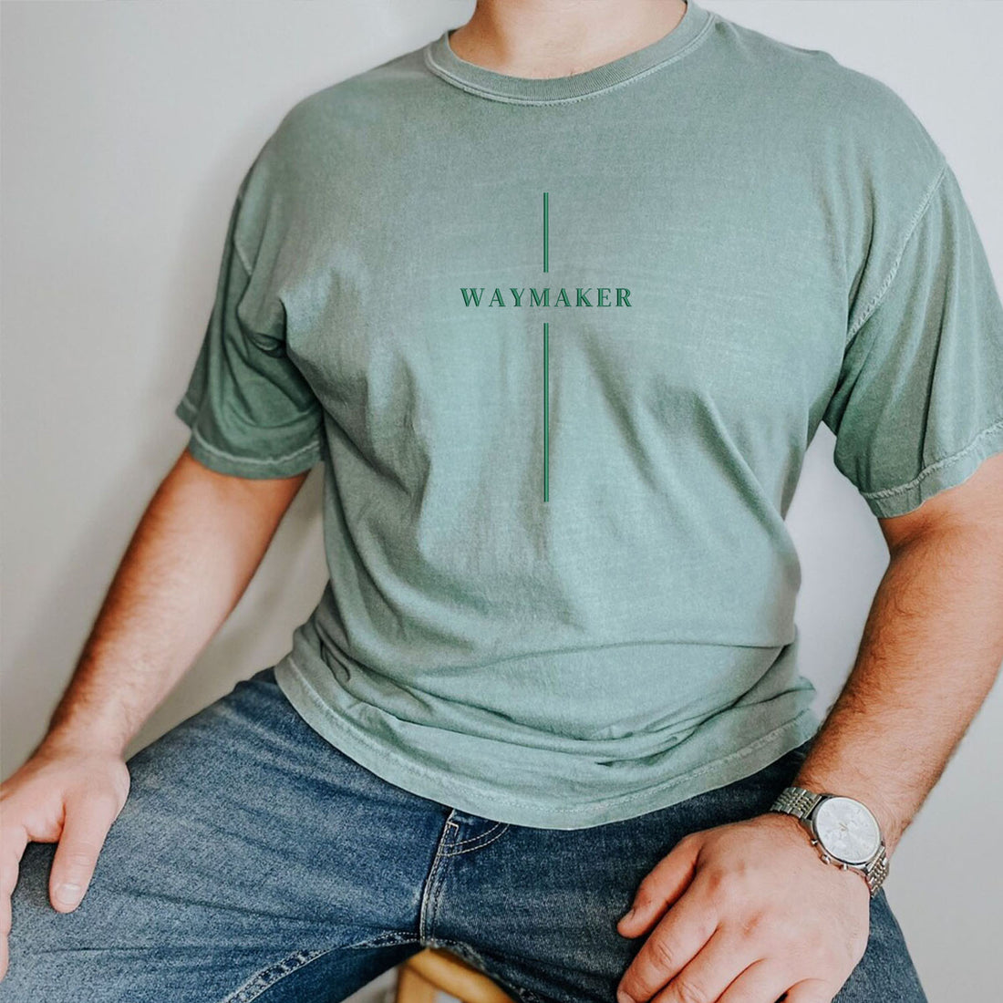 Comfort ColorÂ® Embroidered Waymaker Shirt or Sweatshirt